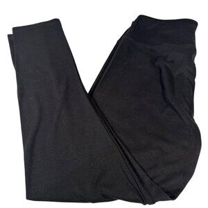 Ashley Blue Size XL Black Stretch High-Waisted Leggings For Women